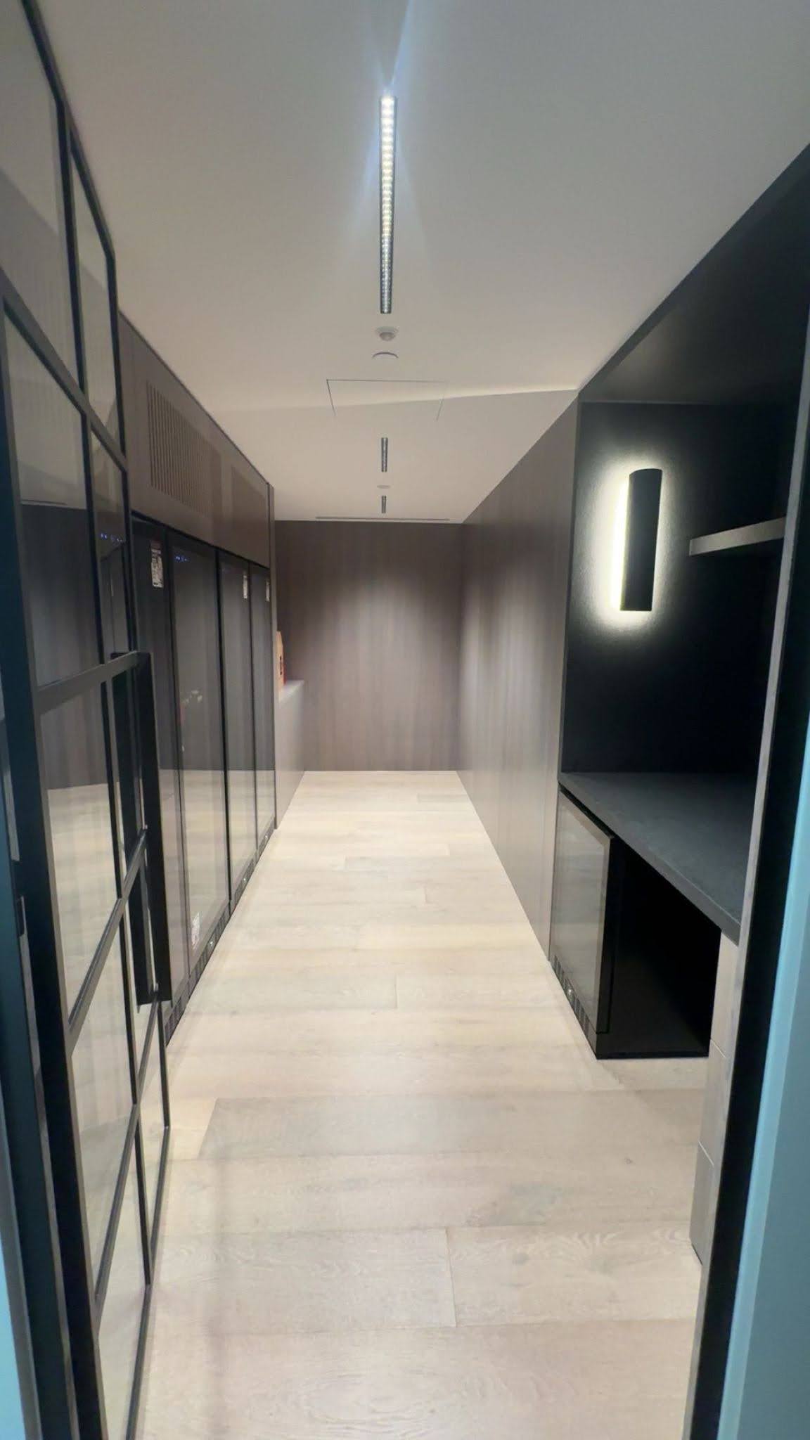 Luxury apartment refurbishment East Melbourne - open plan living by RMP Builders